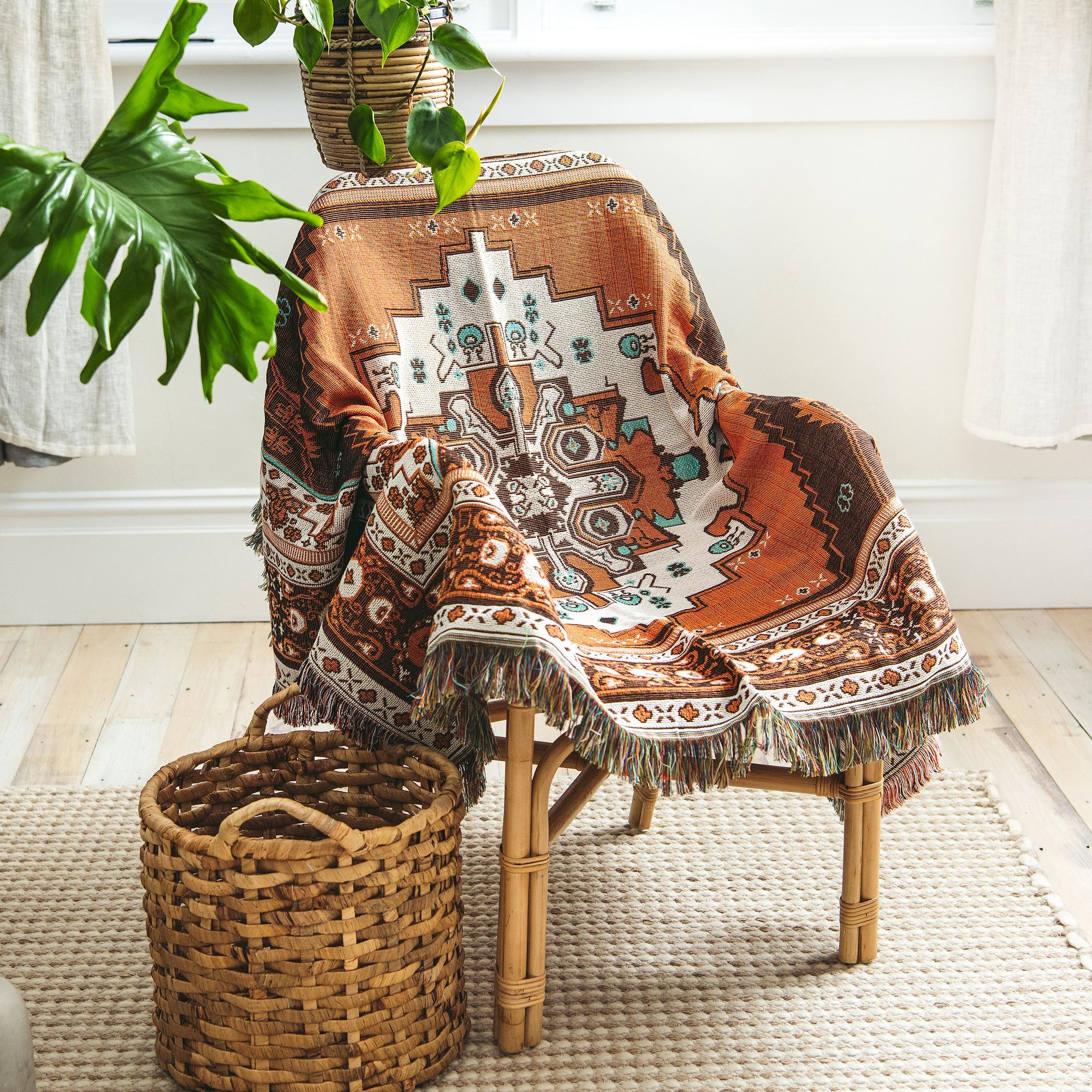 Hendeer 'NORWEGIAN WOOD' WOVEN PICNIC RUG