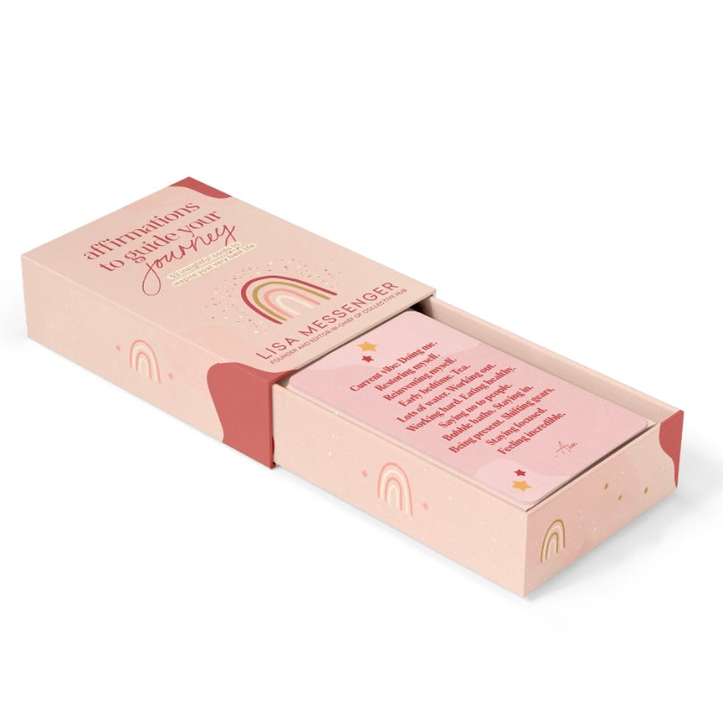 Collective Hub Affirmations to Guide Your Journey Box Card Set