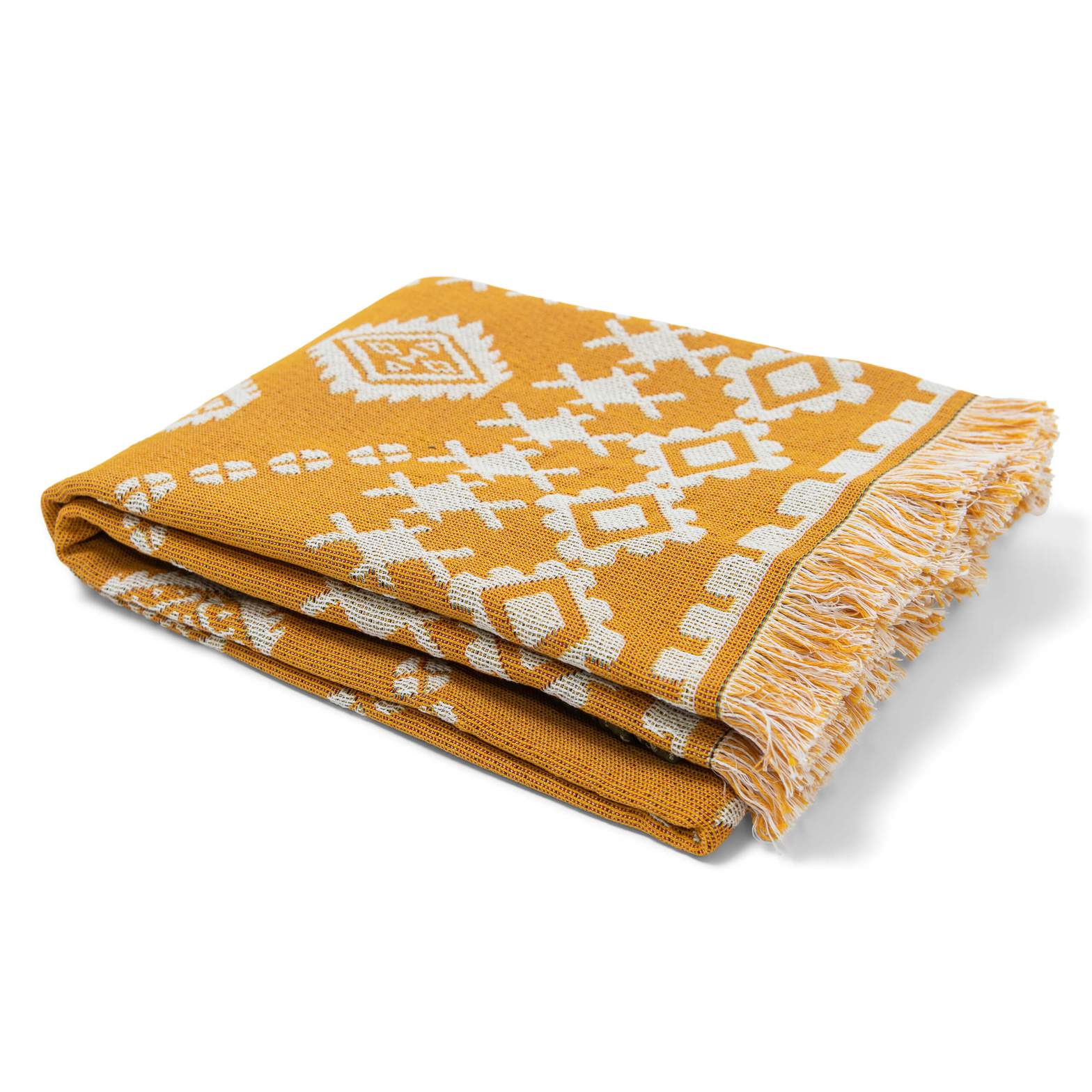 'GOOD DAY SUNSHINE' WOVEN PICNIC RUG/THROW