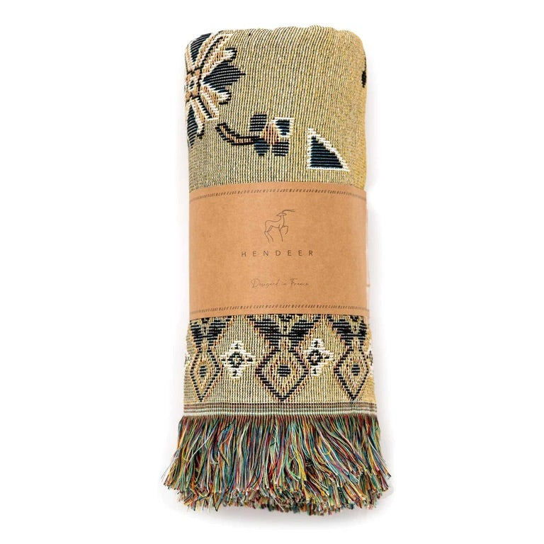 Hendeer 'HEY JUDE' WOVEN PICNIC RUG